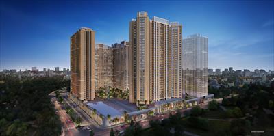 2 Bedroom Apartment for sale in Dosti Willow, Balkum, Thane