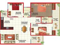 3 Bedroom Flat for sale in Gaur Global Village, Crossing Republik, Ghaziabad