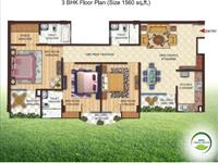 3BHK 1560 Sq Ft