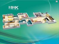 3BHK - Cluster Layout