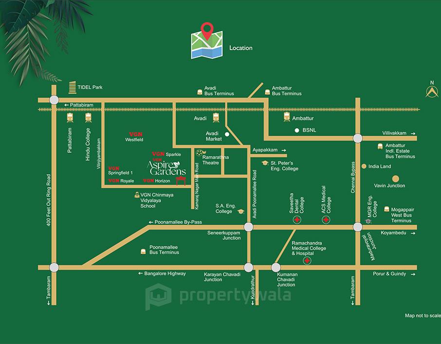 Project - Location Map