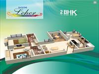 2BHK - Cluster Layout
