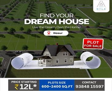 Residential Land for sale in Bagalur, Krishnagiri