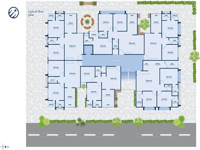 2 Bedroom Apartment for sale in Bopal, Ahmedabad