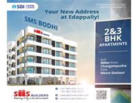 3 BHK Apartments for sale in Edappally near Changampuzha Park Metro Station, Kochi