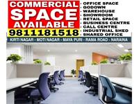 Office Space for rent in Moti Nagar, New Delhi