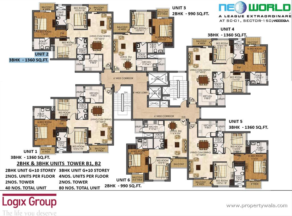 Logix New Town Sector 150 Noida Apartment Flat Project PropertyWala