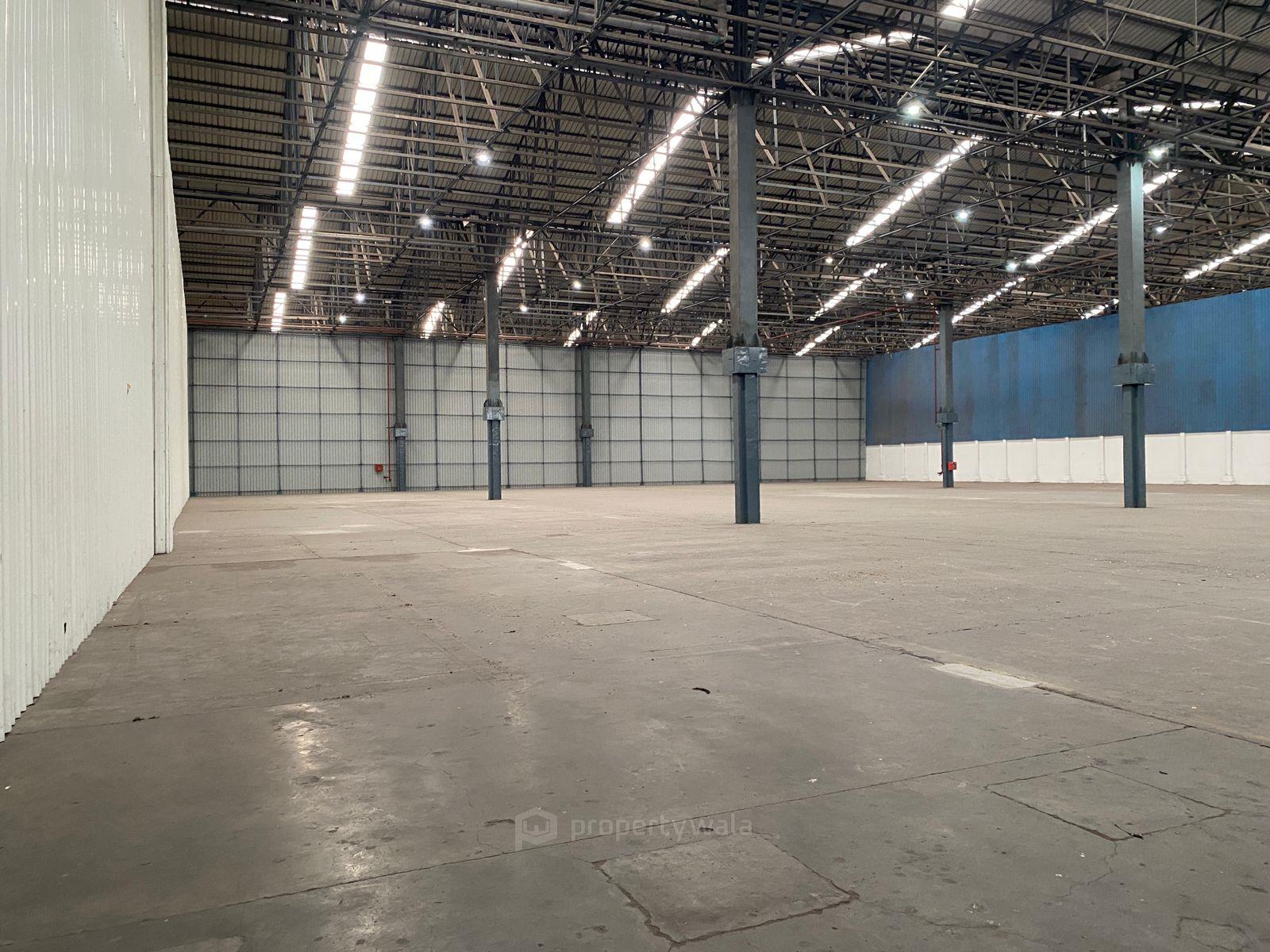 Inside of warehouse