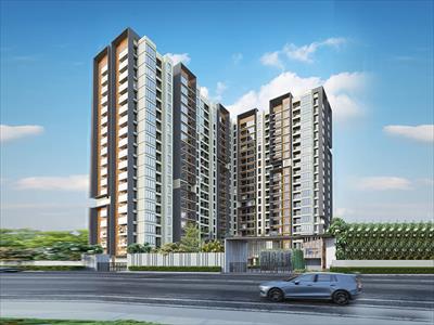 3BHK for sale in Casagrand Elinor, Navallur, Chennai