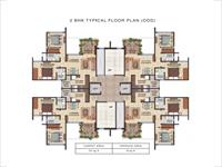 2BHK Floor Plan Odd