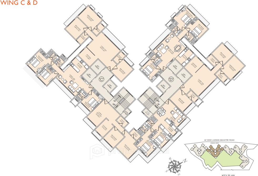 Typical Floor Plan-B