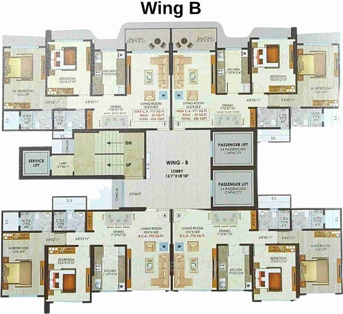 Wing Layout B