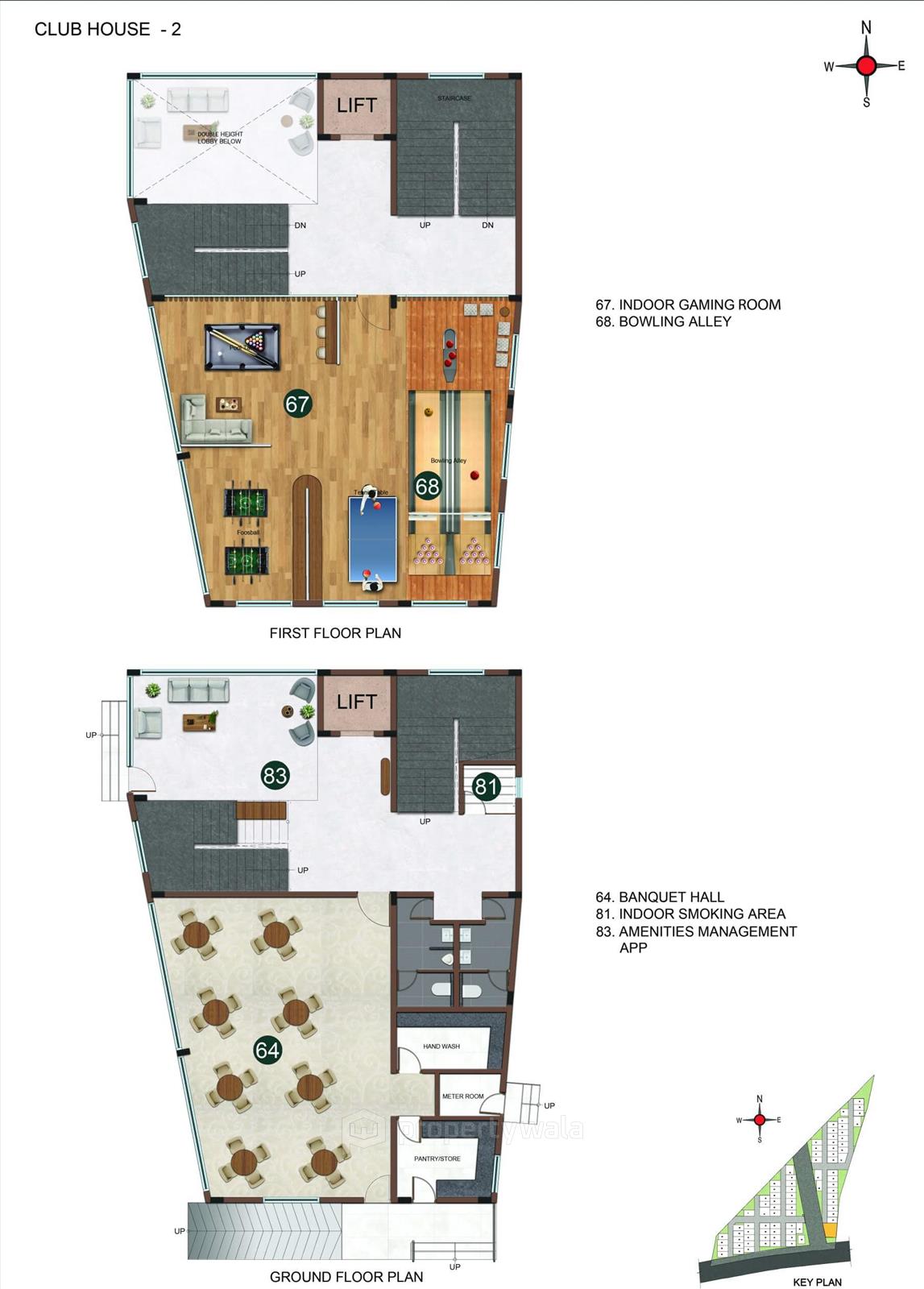 Project - Clubhouse Floor Plan
