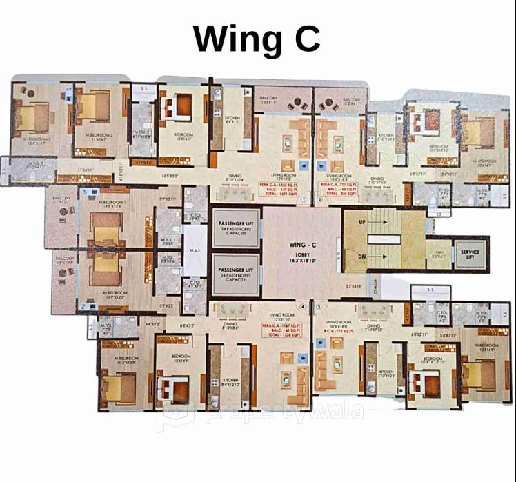 Wing Layout C